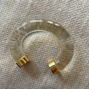 Kate Spade Clear Lucite Bangle